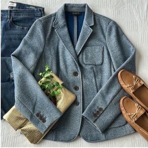 Talbots Blue Blazer size 8